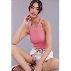 Mother The Chin Ups Tank Top in Move It